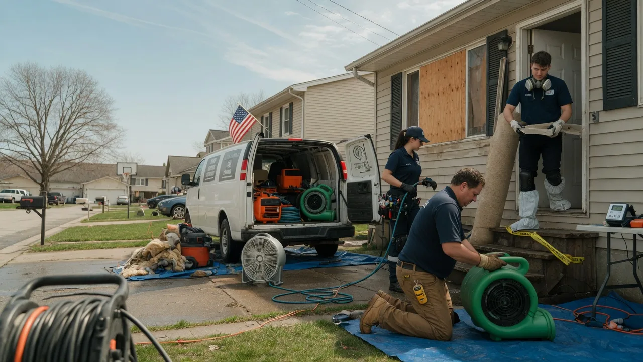 Water Damage Restoration in Paige, TX near me